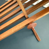 Walnut Campaign Tray Table By Kipp Stewart And Stewart McDougal For Drexel