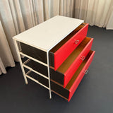 Pair Of Steel Frame Dressers By George Nelson For Herman Miller