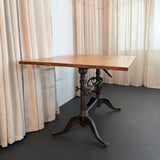 Antique Gunmetal Cast Iron And Pine Drafting Table By Keuffel & Esser