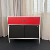 George Nelson Steel Frame Cabinet Model 4036 For Herman Miller