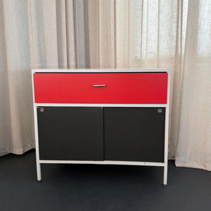 George Nelson Steel Frame Cabinet Model 4036 For Herman Miller