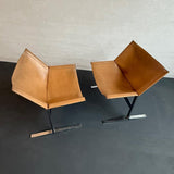 Pair Of Mid-Century Modern Sling Chairs By Clement Meadmore