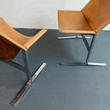 Pair Of Mid-Century Modern Sling Chairs By Clement Meadmore