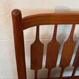 Mid-Century Modern Slat Walnut Headboard By Kipp Stewart & Stewart McDougal