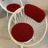 Pair Of Circle Lounge Chairs By Yngve Ekström For Swedese, Sweden