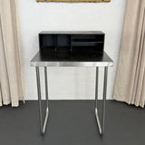 Bauhaus Tiered Tubular Chromed Steel Writing Desk
