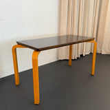 Mid-Century Modern Birch Bentwood Side Or Coffee Table By Thonet