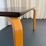 Mid-Century Modern Birch Bentwood Side Or Coffee Table By Thonet