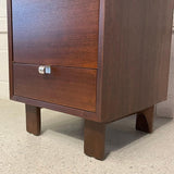 George Nelson For Herman Miller Walnut Nighstand End Table