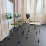 Set of 6 Post Modern Gaetano Pesce "543 Broadway" Chairs For Bernini, 1993