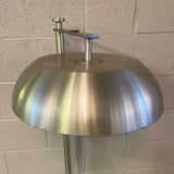 Art Deco Spun Aluminum Flip-Top Floor Lamp By Kurt Versen