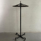 Early 20th Century Cast Iron Rounder Garment Rack