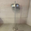 Art Deco Spun Aluminum Flip-Top Floor Lamp By Kurt Versen
