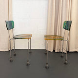 Set of 6 Post Modern Gaetano Pesce "543 Broadway" Chairs For Bernini, 1993