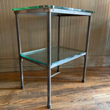 Early 20th Century Industrial Brushed Steel Hospital Prep Table
