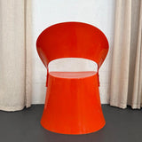 Orange Fiberglass Chair By Nanna Ditzel For Domus Danica
