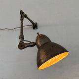 Industrial Mid-Century Articulating Task Work Lamp