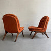 Mid-Century Modern Slipper Chairs By Adrian Pearsall, Craft Associates