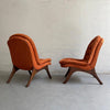 Mid-Century Modern Slipper Chairs By Adrian Pearsall, Craft Associates