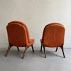 Mid-Century Modern Slipper Chairs By Adrian Pearsall, Craft Associates