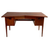 Mid Century Modern Walnut Bowtie Desk