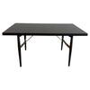 T.H. Robsjohn-Gibbings Style Ebonized Mahagony Dining Table