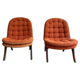 Mid-Century Modern Slipper Chairs By Adrian Pearsall, Craft Associates
