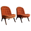 Mid-Century Modern Slipper Chairs By Adrian Pearsall, Craft Associates