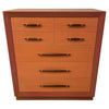 Hollywood Regency Custom Finish Mahogany Dresser By John Stuart