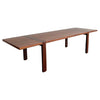 Scandinavian Modern Contrasting Strip Teak Coffee Table