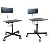 Scandinavian Modern Early KEVI Task Desk Chair By Jørgen Rasmussen