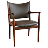 Hans Wegner Model JH-713 Teak Armchair For Johannes Hansen / Knoll Assoc.