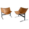 Pair Of Mid-Century Modern Sling Chairs By Clement Meadmore