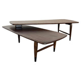 Mid-Century Modern Switchblade Coffee Table By Andre Bus For Lane Acclaim