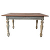 Antique Rustic Maple Farmhouse Dining Work Table