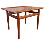Scandinavian Modern Teak Side Table By Grete Jalk For Glostrup Mobelfabrik