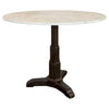 Early 20th Century Art Deco Marble And Cast Iron Bistro Table