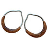 Pair Of Early 20th Century Iron And Leather Gymnastic Rings