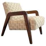 Early Mid-Century Modern Thonet Armchair Attributed To Russel Wright