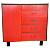 George Nelson For Herman Miller Walnut Gentlemans Chest With Shelves