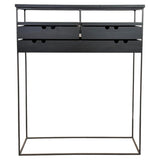 cFsignature Custom Ebonized Maple Entryway Console Table