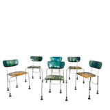 Set of 6 Post Modern Gaetano Pesce "543 Broadway" Chairs For Bernini, 1993