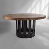 Harvey Probber Oval Rosewood Extension Dining Table With Cut-Out Base