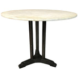 Art Deco Round Marble Café Table