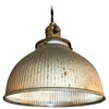 Silver Mercury Glass Pendant Light
