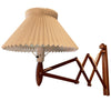 Erik Hansen For Le Klint Teak Scissor Wall Sconce Light