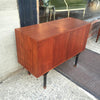 Italian Walnut Bar Liquor Cabinet