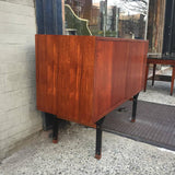 Italian Walnut Bar Liquor Cabinet