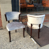 Upholstered Maple Chairs