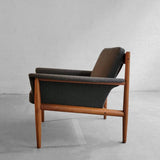 Scandinavian Modern Teak Lounge Chair By Grete Jalk